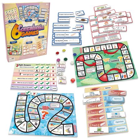 JUNIOR LEARNING 6 Comprehension Games JL406